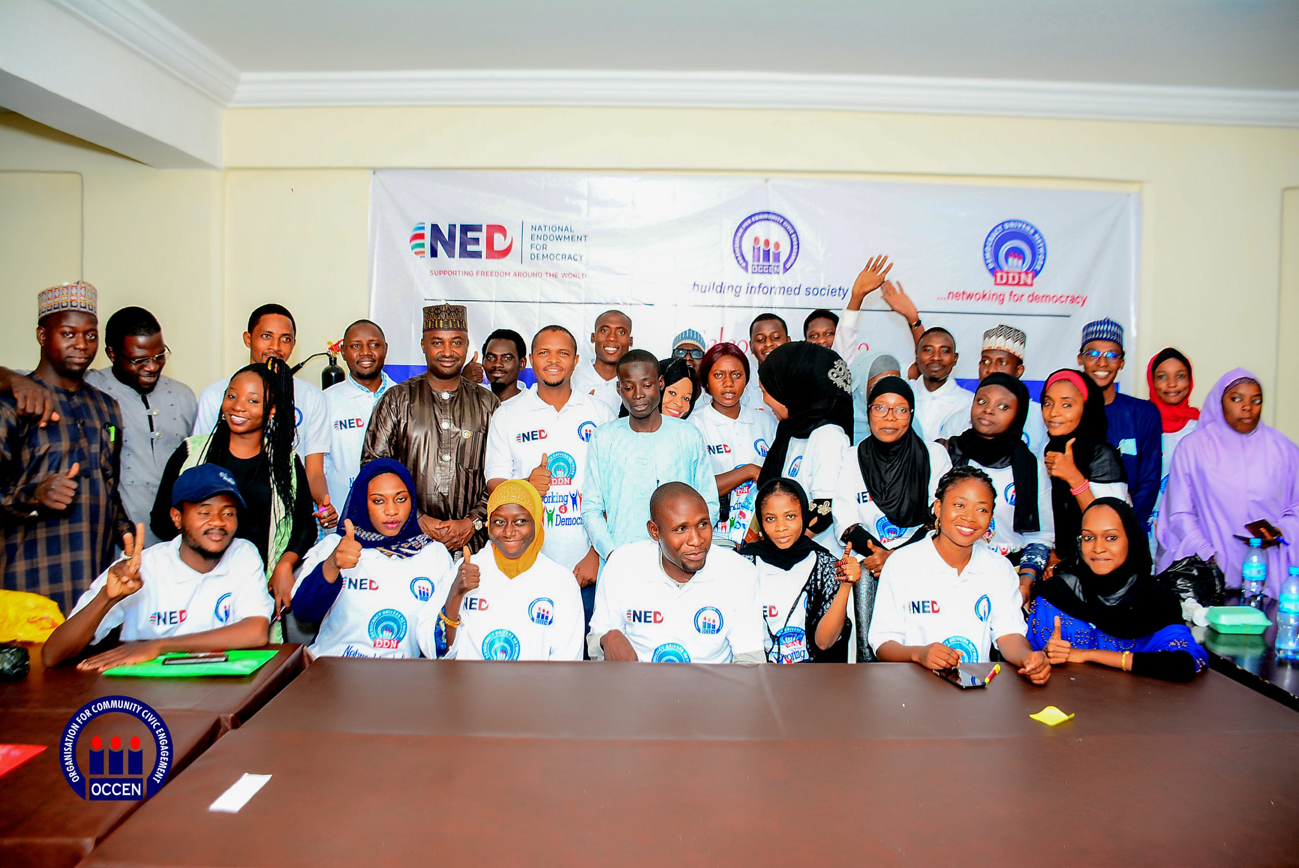 REPORT OF A THREE-DAY TRAINING ON DEMOCRACY AND CIVIC ENGAGEMENT FOR YOUTH IN NORTH WEST NIGERIA ORGANIZED BY ORGANIZATION FOR COMMUNITY CIVIC ENGAGEMENT (OCCEN) WITH FUNDING SUPPORT FROM NATIONAL ENDOWMENT FOR DEMOCRACY NED WASHINGTON DC BETWEEN 16TH – 18TH NOVEMBER 2021 AT TAHIR GUEST PALACE, KANO